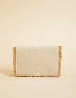 Clutch Crossbody Palm Raffia -Spartina Store 405227b