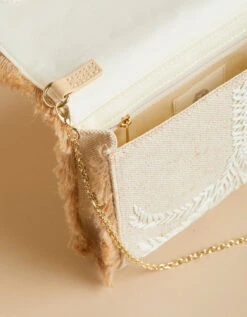 Clutch Crossbody Palm Raffia -Spartina Store 405227i