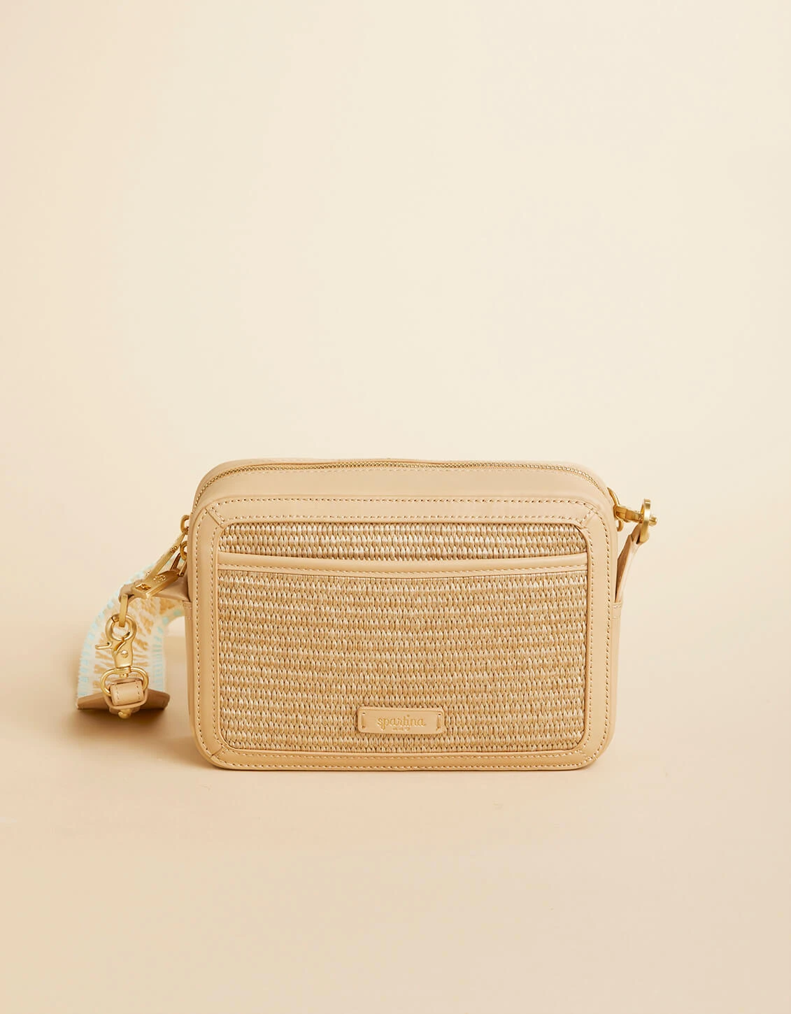 Straw Charlie Crossbody Blue Haze 3 Straw Charlie Crossbody Blue Haze - Image 3