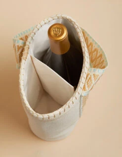 Charlie Double Wine Caddy Blue Haze -Spartina Store 405265i