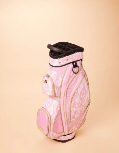 Golf Cart Bag Pink Ikat