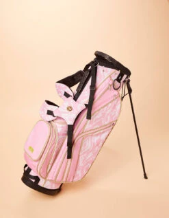 Golf Stand-up Bag Pink Ikat