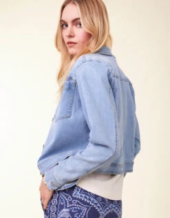 Knox Denim Jacket Calibougue Wash -Spartina Store 406668c