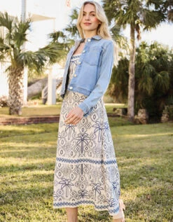 Knox Denim Jacket Calibougue Wash -Spartina Store 406668m 757c0d69 c4f0 4faa 8805 c6ec56818b46