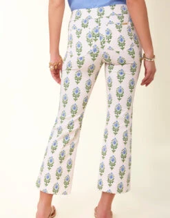 Maren Kick Flare Pant Ogeechee Delphinium 6 Maren Kick Flare Pant Ogeechee Delphinium -Spartina Store 406941b