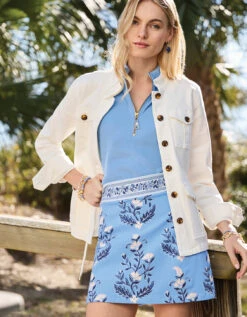 Matilda Bi-Stretch Skort Ogeechee Blossom