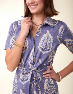 River Midi Dress Ogeechee Floral Motif 8 River Midi Dress Ogeechee Floral Motif -Spartina Store 407436d