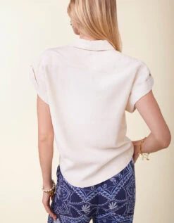 Stevie Blouse Dew 9 Stevie Blouse Dew -Spartina Store 407955e