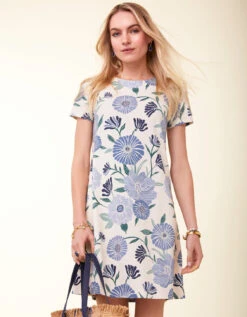 Tahlia Jersey Dress Ogeechee Daisy Blue 8 Tahlia Jersey Dress Ogeechee Daisy Blue -Spartina Store 408020c
