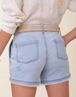 Dawn Denim Shorts Overboard Wash -Spartina Store 408372f