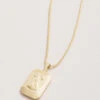Little Sailboat Necklace 17'' White Opal