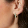 Clara Hoop Earrings 15mm Sea Foam