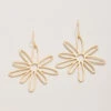Happy Daisy Earrings Gold