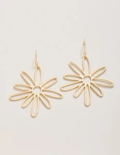 Happy Daisy Earrings Gold