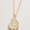 Nautilus Necklace 17" Sea Foam