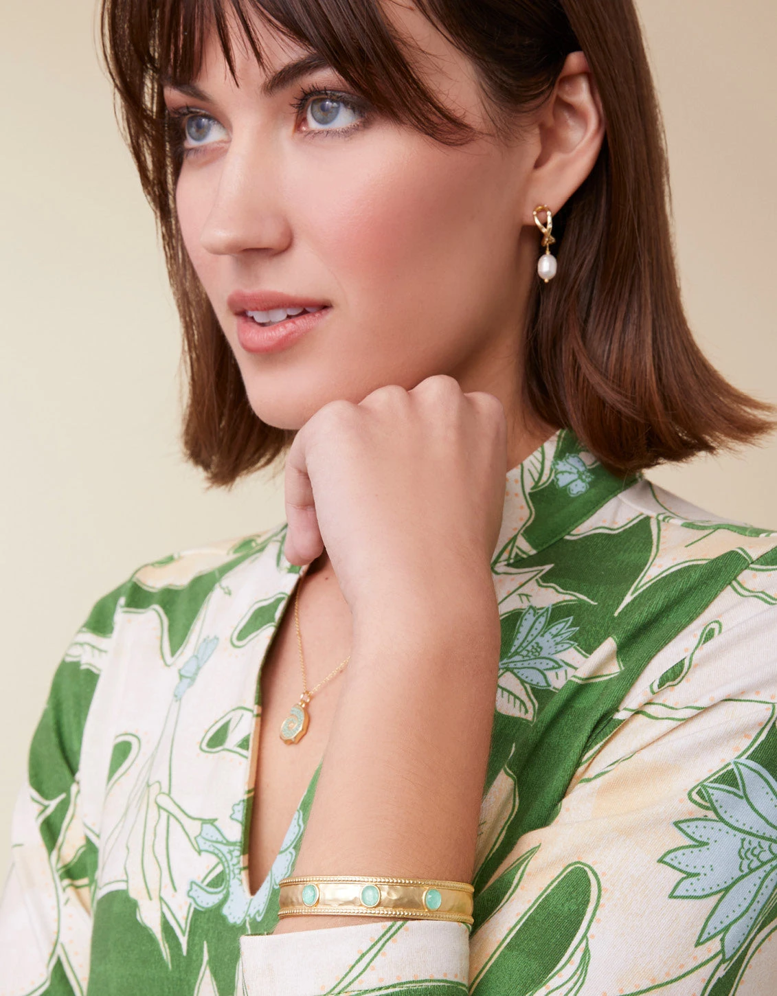 Karina Cuff Sea Foam 2 Karina Cuff Sea Foam - Image 2