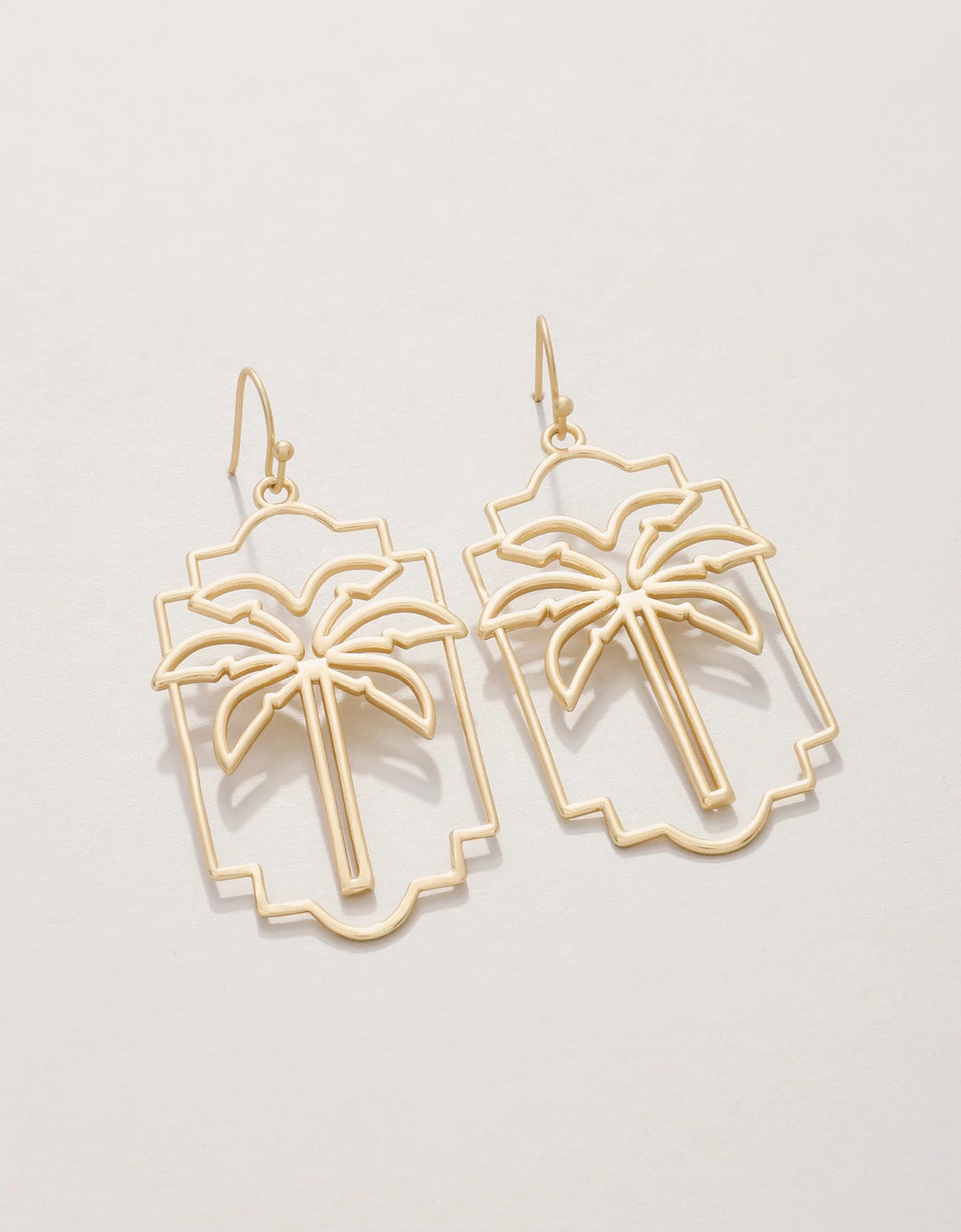 Palm Geo Earrings 1 Palm Geo Earrings