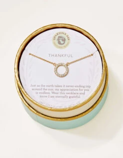 SLV Necklace 18" Thankful/Ring