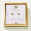 SLV Stud Earrings Stronger/Pavé Disk