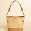 Camille Bucket Straw Pecan