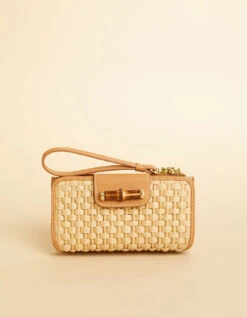 Bamboo Wristlet Pecan