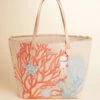 Beach Tote Ogeechee Sea Life Coral
