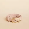 Siren Pale Pink Thin Belt