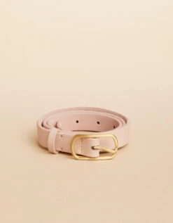 Siren Pale Pink Thin Belt