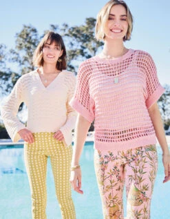 Alice Dolman Sweater Powder Pink -Spartina Store 411815m