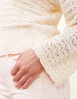 Sascha Sweater Antique White 10 Sascha Sweater Antique White -Spartina Store 413703c