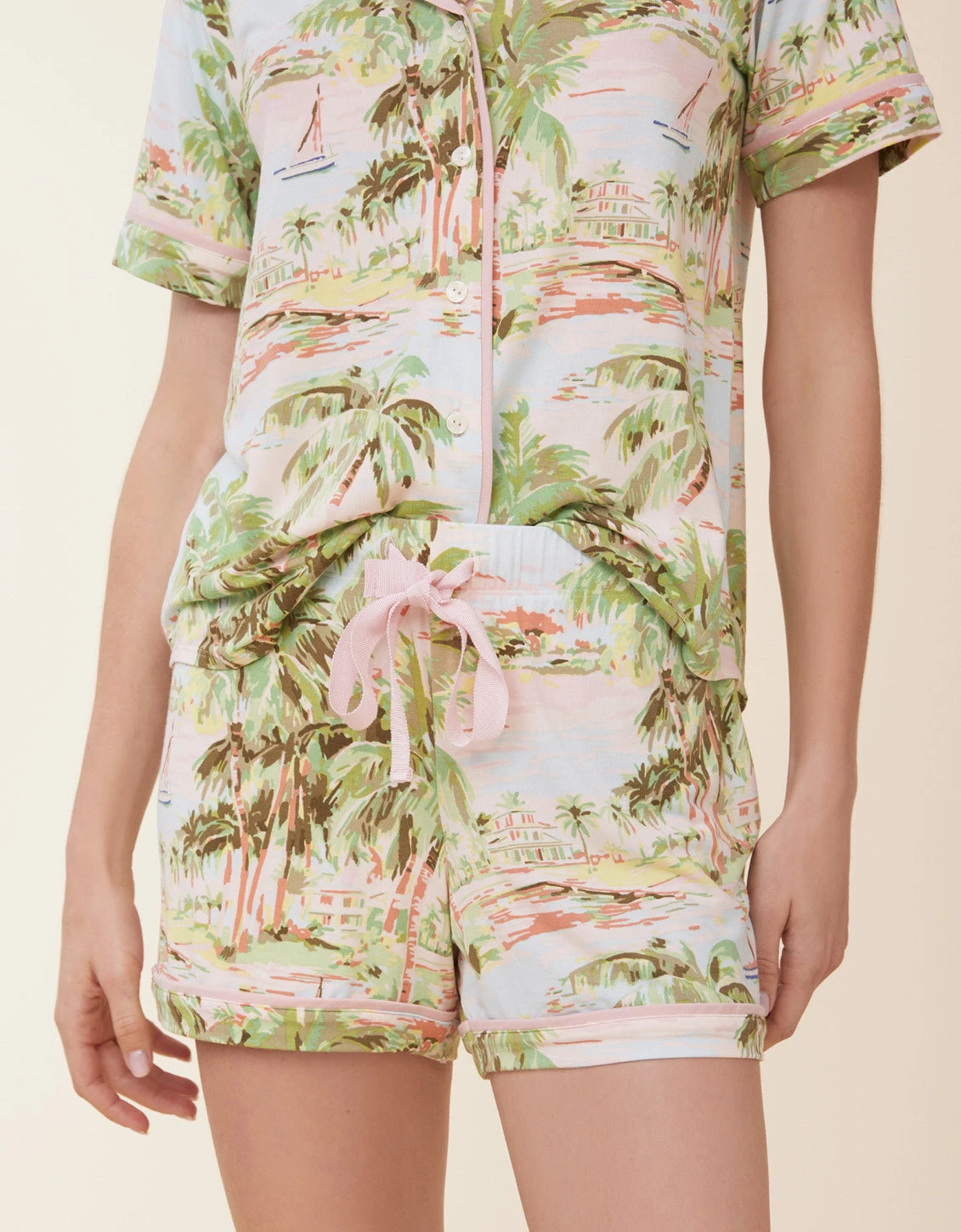 Pajama Short Overboard Coastal Dreams 1 Pajama Short Overboard Coastal Dreams