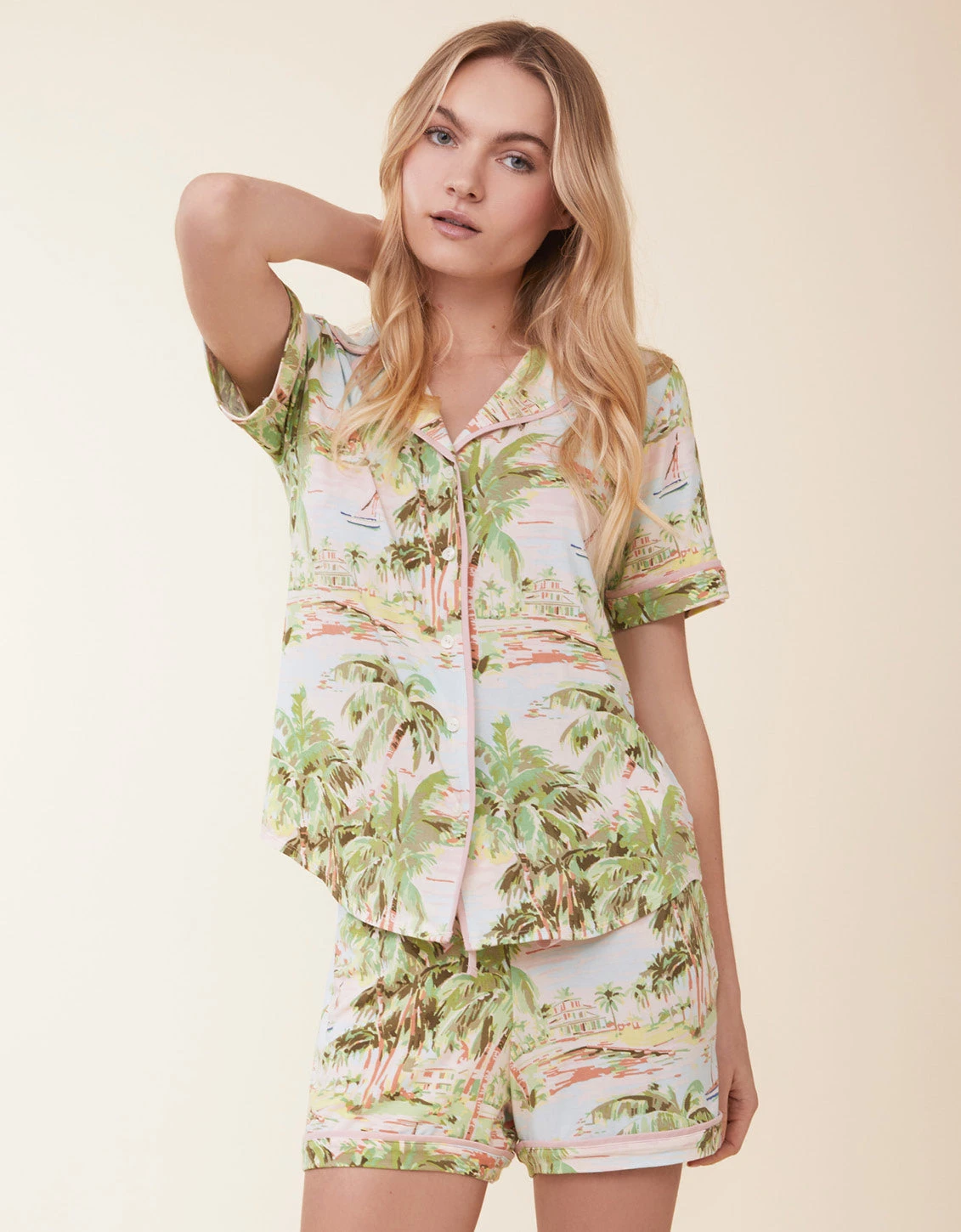 Pajama Short Overboard Coastal Dreams 2 Pajama Short Overboard Coastal Dreams - Image 2