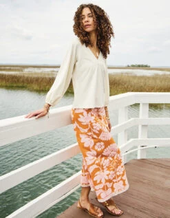 Becca Jersey Top Antique White 7 Becca Jersey Top Antique White -Spartina Store 414892m