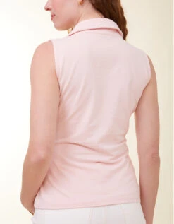 Edeline Sleeveless Wrap Top Strawberry Cream 6 Edeline Sleeveless Wrap Top Strawberry Cream -Spartina Store 415103c