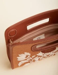 Straw Clutch Crossbody McAllister -Spartina Store 417251i