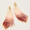 Bitty Bead Earrings Pink