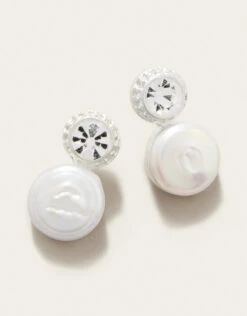 Cristal Dual Stud Earrings