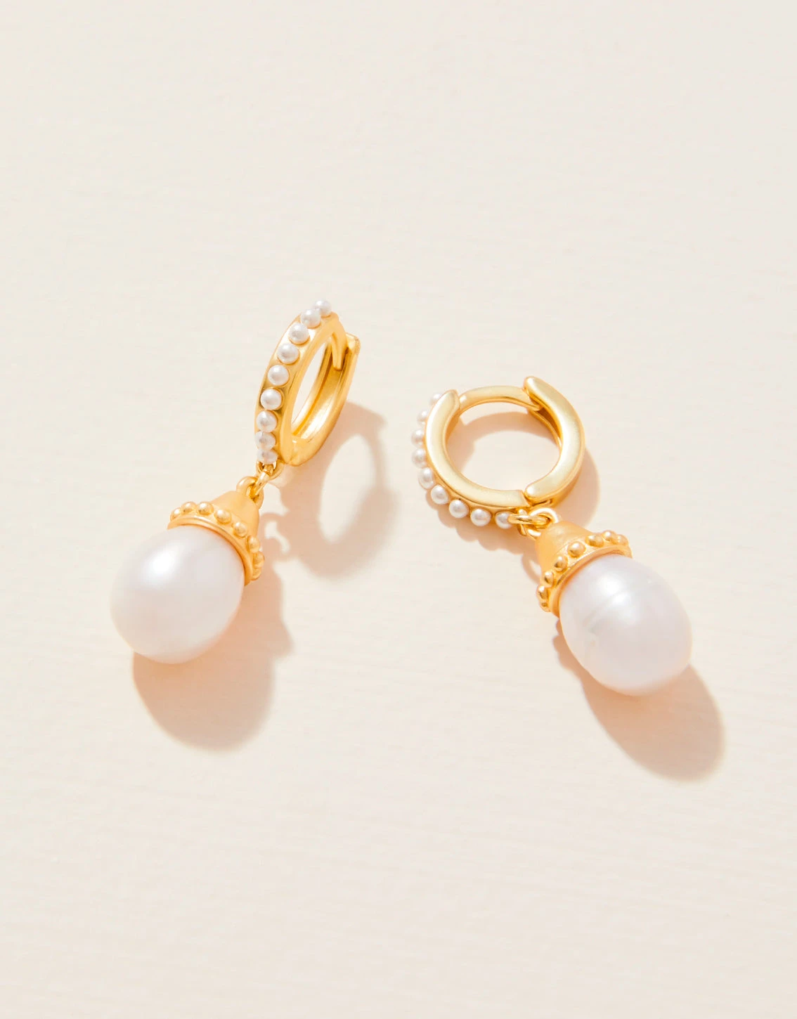 Drop Hoop Earrings 1 Drop Hoop Earrings