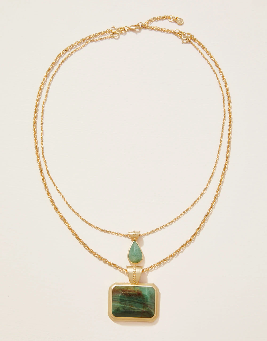 Layered Pendant Necklace 1 Layered Pendant Necklace