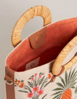 Lauren Tote Alljoy Landing Pineapple -Spartina Store 475874c