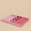 Multi-Organizer Jewelry Tray Rouge Velvet