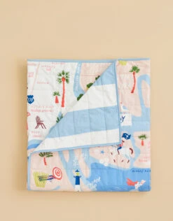 Hilton Head Quilted Throw -Spartina Store 476512c