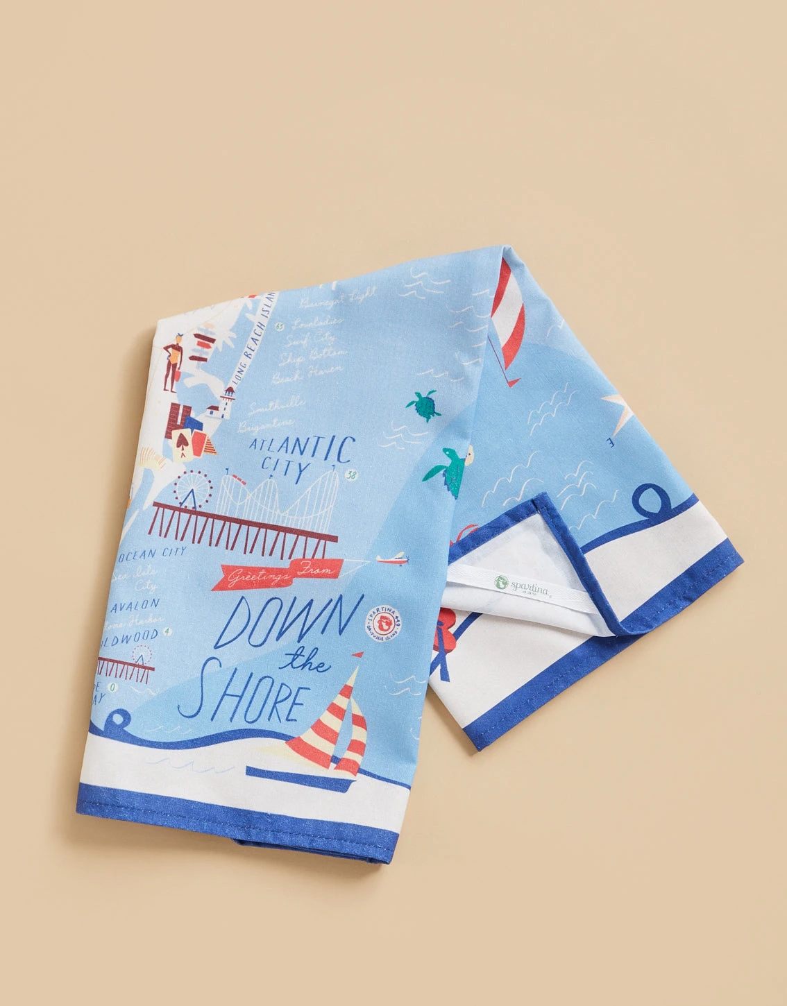 Down The Shore Dish Towel 2 Down The Shore Dish Towel - Image 2