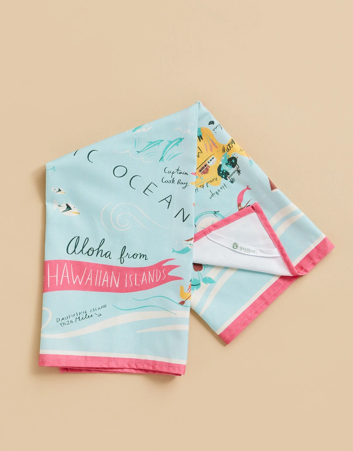 Hawaiian Islands Dish Towel 2 Hawaiian Islands Dish Towel - Image 2