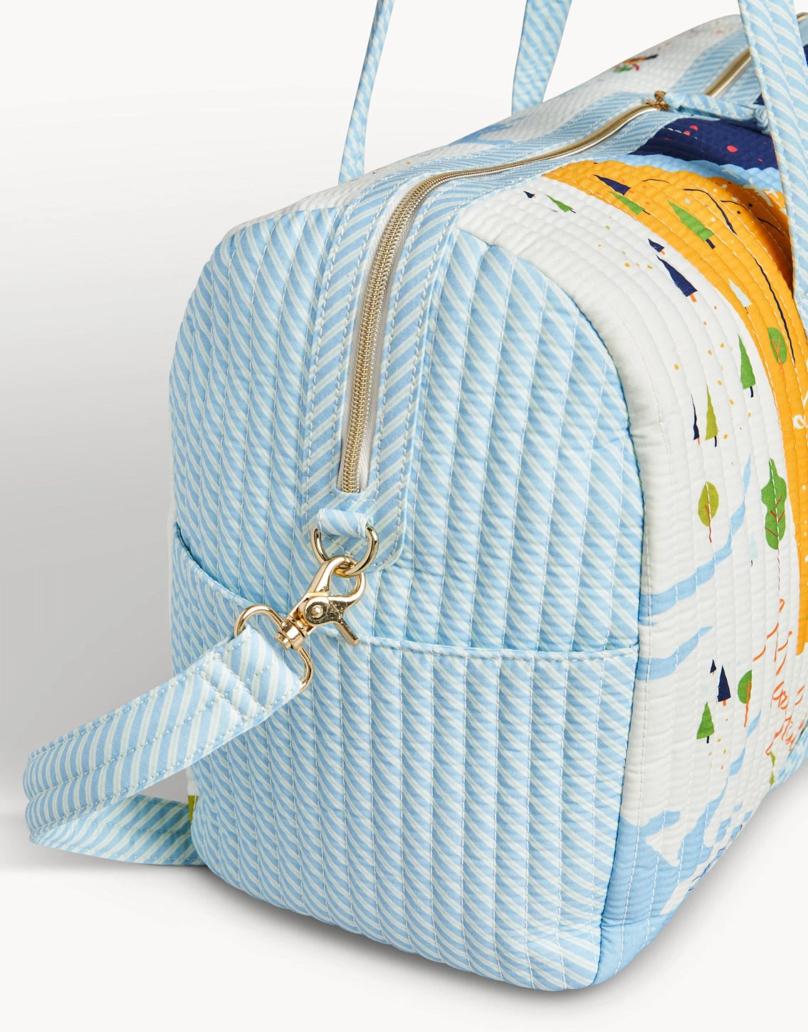 Bay Dreams Quilted Duffle 3 Bay Dreams Quilted Duffle - Image 3