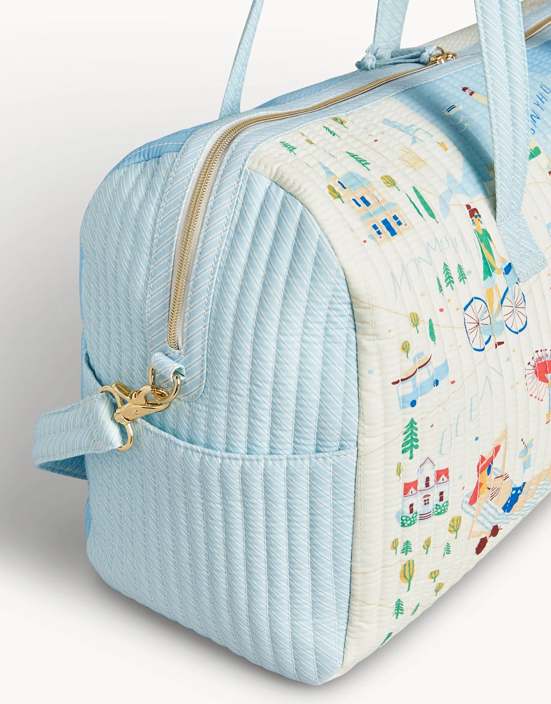 Down The Shore Quilted Duffle 4 Down The Shore Quilted Duffle - Image 4