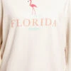 Florida Pullover Pearl White Flamingo