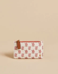 Pink House French Floral Fiona Snap Wallet
