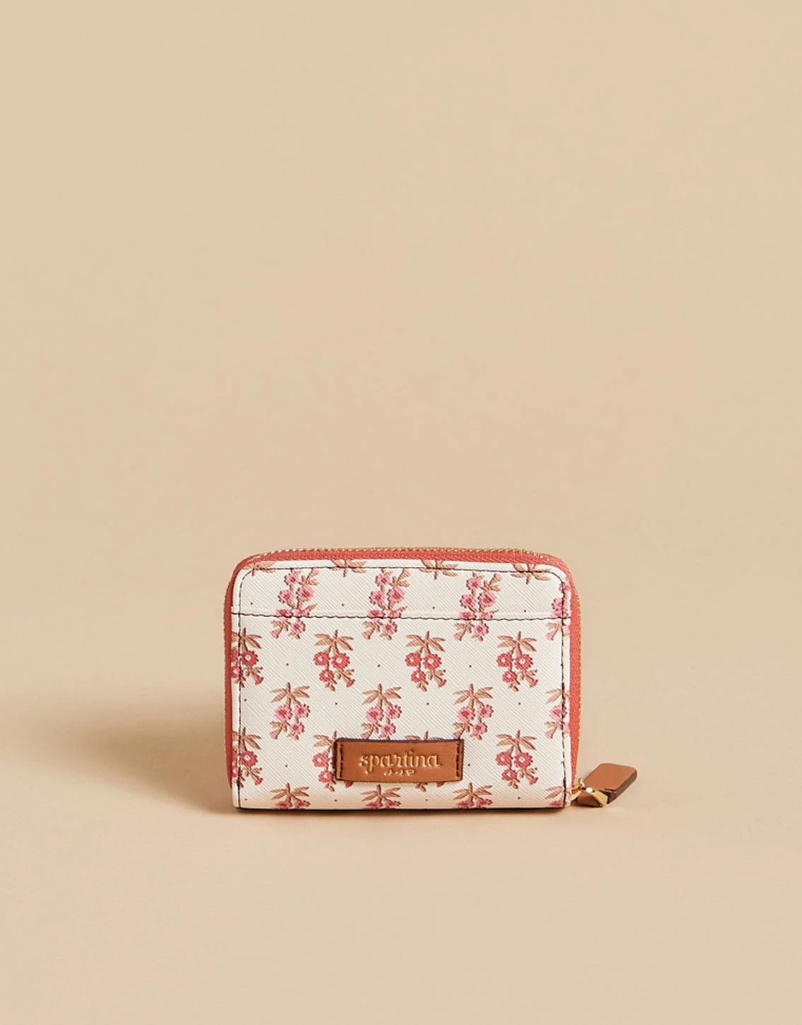 Pink House French Floral Mini Wallet 2 Pink House French Floral Mini Wallet - Image 2