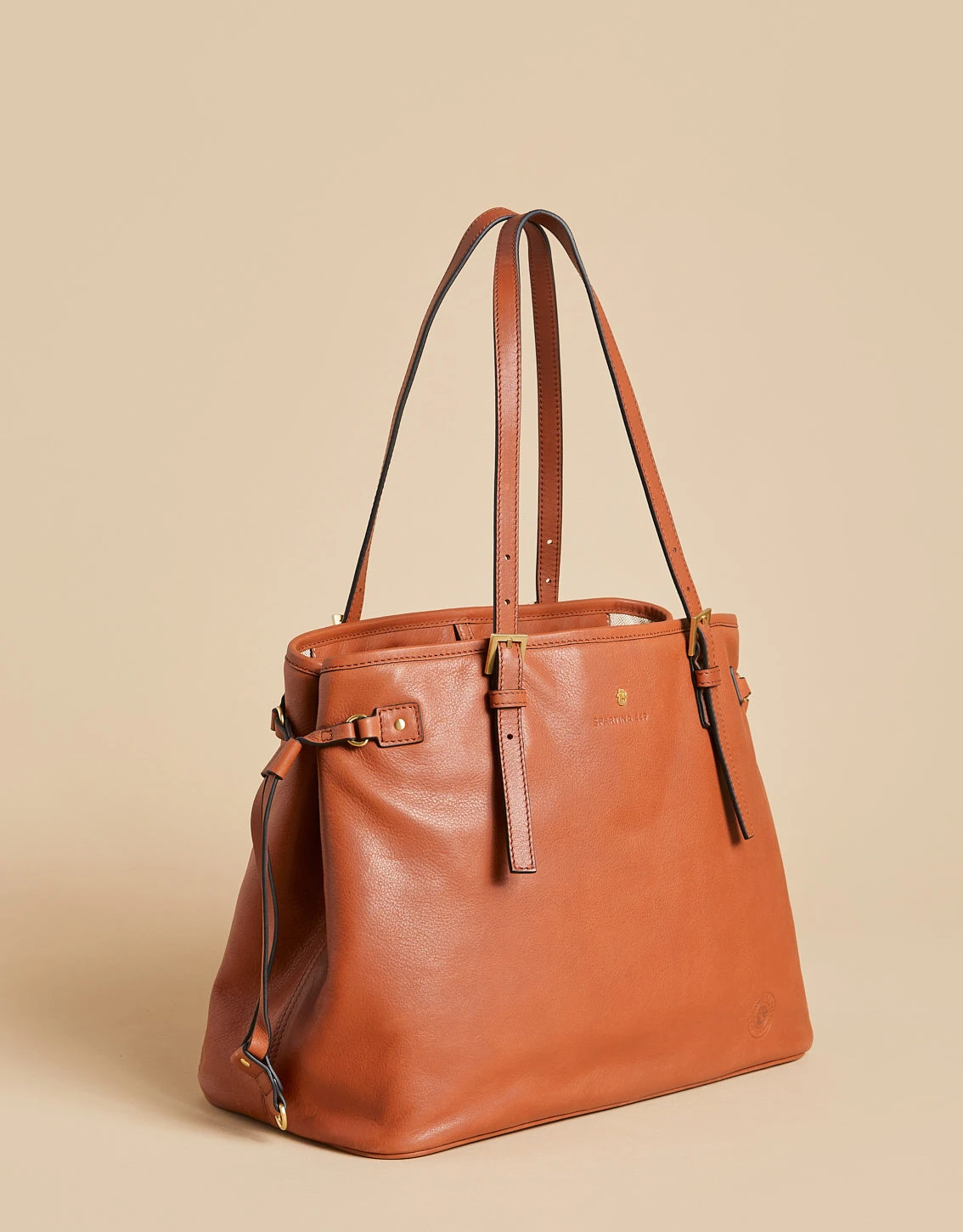 Saddle Brown Siren Jetsetter Tote 2 Saddle Brown Siren Jetsetter Tote - Image 2